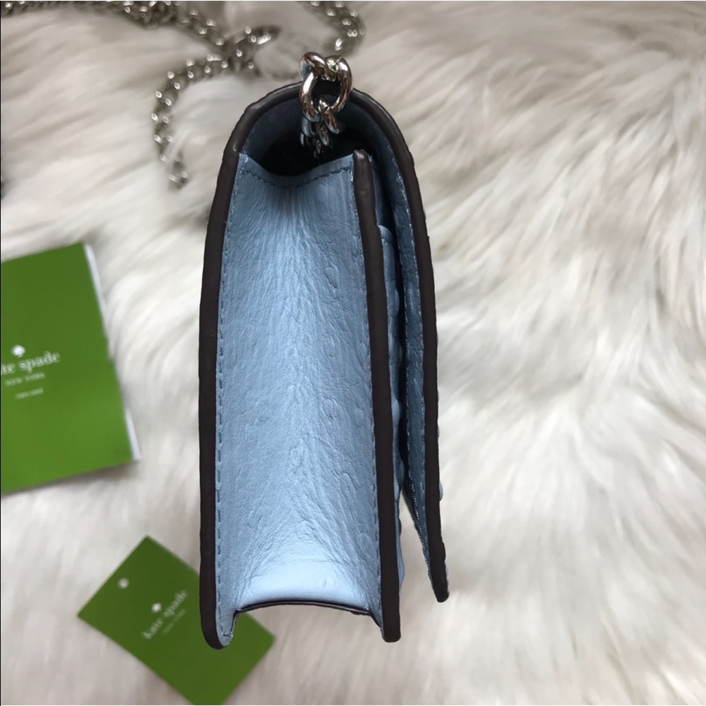 New! KATE SPADE Blue Isabeli Chain Crossbody Bag - Picture 5 of 8